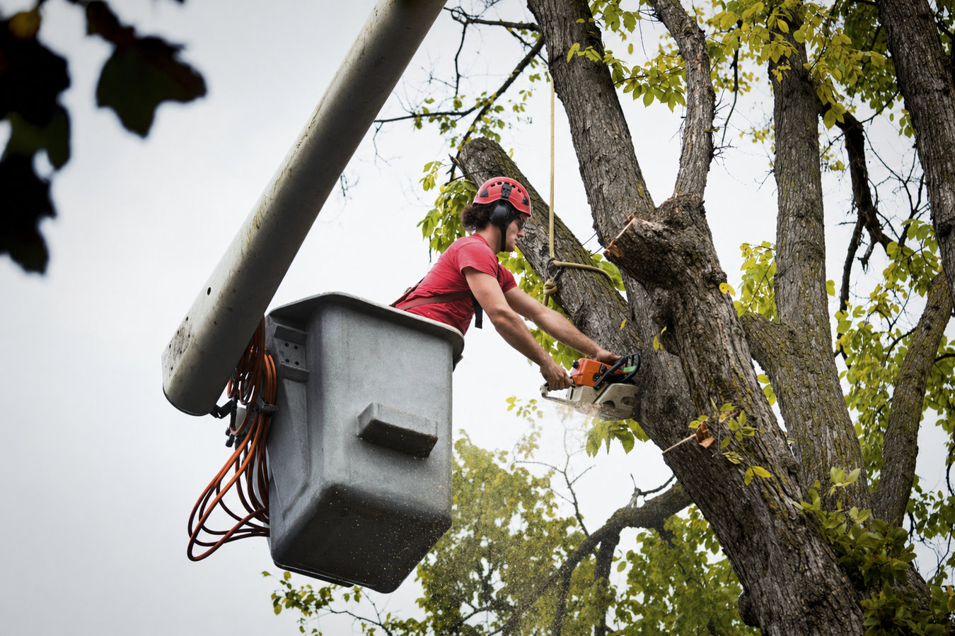 Los Banos Tree Service tree service crew at work in Los Banos, CA
